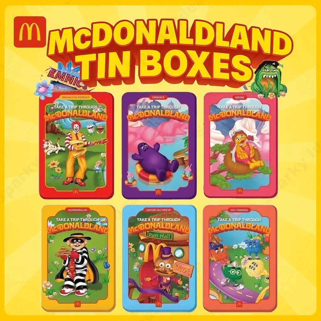 海外マクドナルド　McDonaldland McDonald's collectible McDonaldLand Adult Happy Meal Complete Set