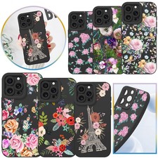 Fragrant Flower TPU Phone Case For iPhone 16 15 17 Pro Samsung S23 S24 S25 Cover