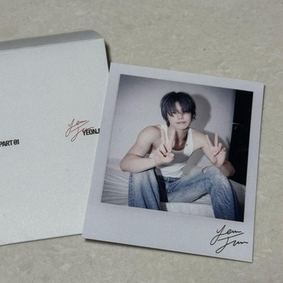 TXT Yeonjun Polaroid Photo NO LABELS PART 01 Listening Party Ver