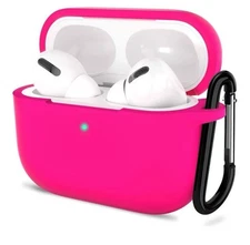 For Apple Airpods Pro 3 Case Silicone Shockproof Protective Cover With Keychain