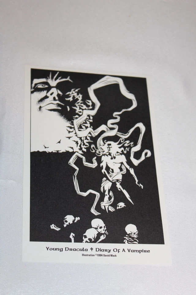 Diario de un joven vampiro Drácula SIN LEER TPB con impresión artística prensa calibre David Mack Foto 3 de 4