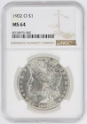 1902-O Morgan Silver Dollar NGC MS64 S$1 New Orleans Minted No Reserve