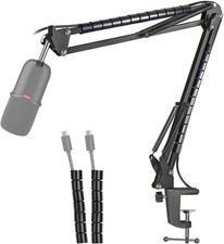 Hyperx Solocast Mic Boom Arm Stand - Professional Adjustable Scissor Microphone