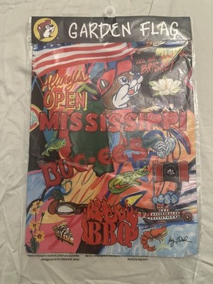 Buc-ee s Mississippi Kelly O Neal Garden Flag bucees 