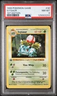 POKEMON BASE SET SHADOWLESS IVYSAUR 1999 GAME #30 1ST EDITION PSA 8
