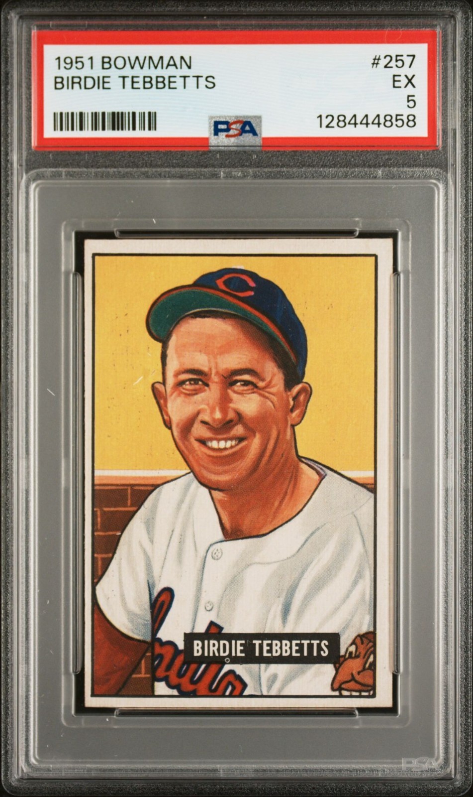 1951 Bowman #257 Birdie Tebbetts RC Rookie PSA 5