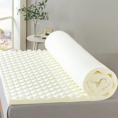 2'' Copper Infused Memory Foam Mattress Topper with Airflow Design, Full Size