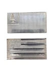 Lot of 2 40 Grams Total Pure .999 Fine Silver Bars US Flag and Bunker Hill Flag