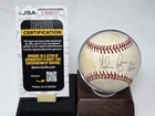 NOLAN RYAN signed OAL baseball JSA COA ASTROS RANGERS ANGELS