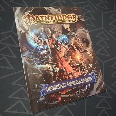 Pathfinder 1E Campaign Setting: Undead Unleashed (Paperback RPG Book) Paizo OOP