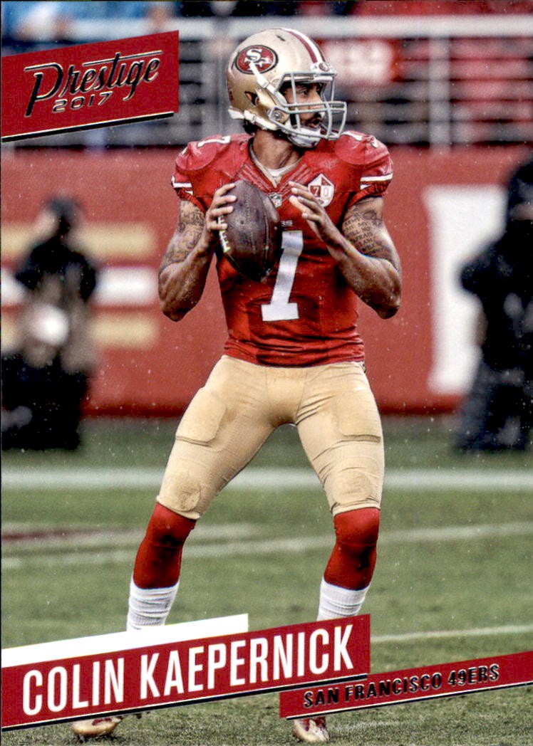 2017 Panini Prestige Football Card #71 Colin Kaepernick 