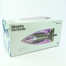 Morphy Richards 303140 Turbo  Steam Iron purple, Non Stick ceramic soleplate