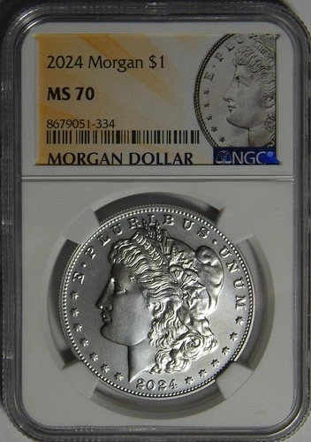2024 NGC MS 70 MORGAN DOLLAR - WG5