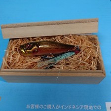 Megabass Woody Carving PopX Topwater Lure Unused Fishing Equipment