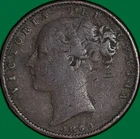 1853 Victoria Farthing — photo from another recent sale