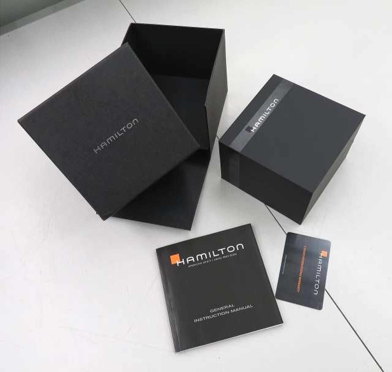 Hamilton Jazzmaster Black Leather Model H385111 HAMILTON image 6