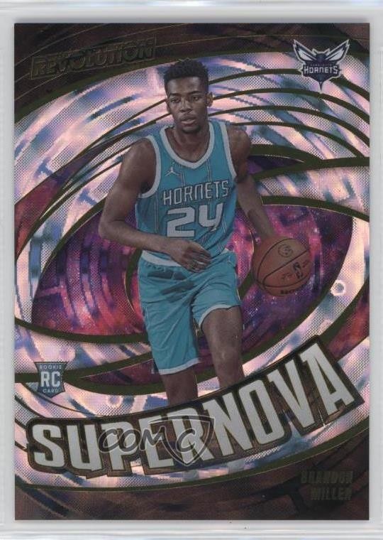 2023-24 Panini Revolution Supernova Fractal Brandon Miller #10 0ud4