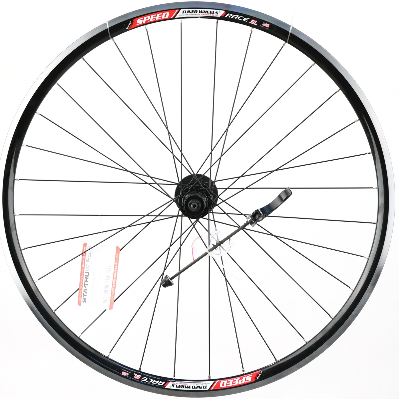 (New) Sta-Tru 700c QR Rear Wheel, Shimano HG 8/9/10-Speed, Double-Wall, Rim Brake (49.95 USD) (New) Sta-Tru 700c QR Rear Wheel, Shimano HG 8/9/10-Speed, Double-Wall, Rim Brake (49.95 USD)