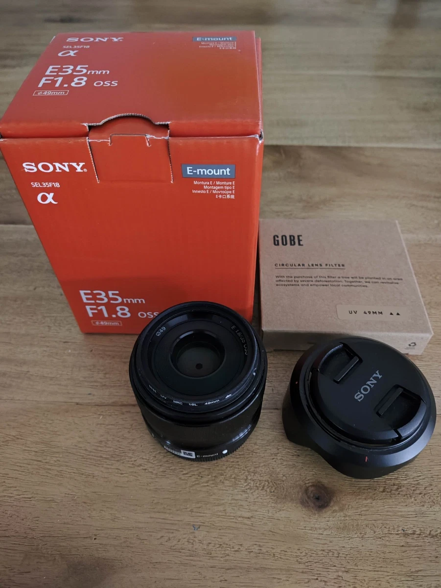 Sony E 35mm f1.8 OSS (SEL-35F18) au meilleur prix sur