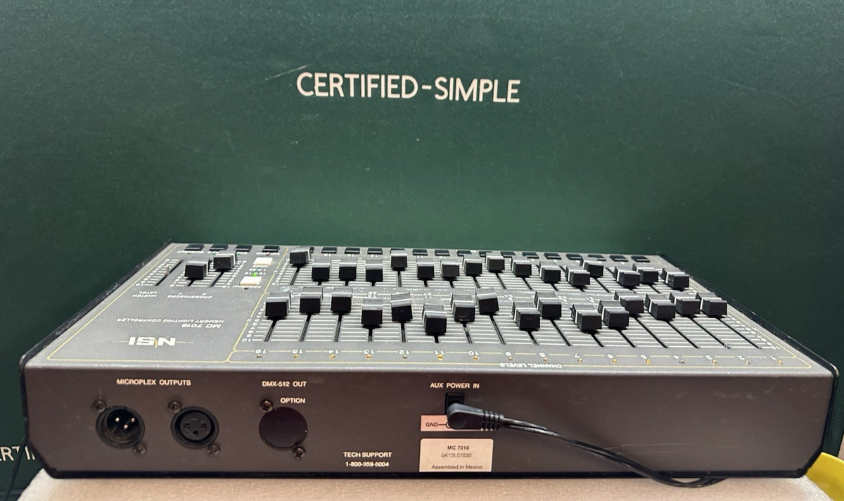 NSI MC 7016 Memory 32 Channel Lighting Controller for sale online