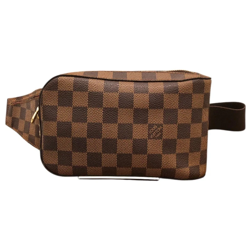 Vuitton — LOUIS VUITTON Jéronimos Brown Canvas Shoulder Bag M51994 #OKB4247