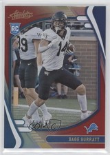 2021 Panini Absolute Rookies Spectrum Red 53/100 Sage Surratt #196 z6b