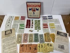 Vintage Parker Brothers Monopoly 1935 Patent Board Box Game -see description