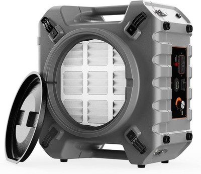 Abestorm S3 550CFM HEPA Air Scrubber 3 Stage Filtr Negative Air Cleaner Machine