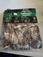 Men's Bottoms Performance Thermals Camouflage Realtree® Scent Control. DWK 166