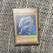 Blauäugiger Weißer Drache Neu! Ultra Rare Holo Yugioh Deutsch CT13 SDK Artwork