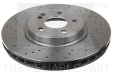 2x NK Bremsscheibe 2033124 f&uuml;r GLA CLA X156 W176 KLASSE C117 MERCEDES W246 W242