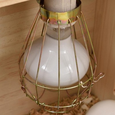 Reptile Heat Lamp Guard Sturdy Portable Anti Scald Mesh Cover Heating Lamp