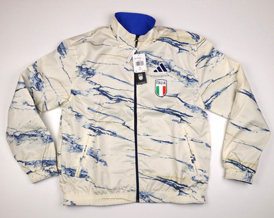 Italy National Team Reversible Anthem Jacket Adidas - Men's Large HT2186