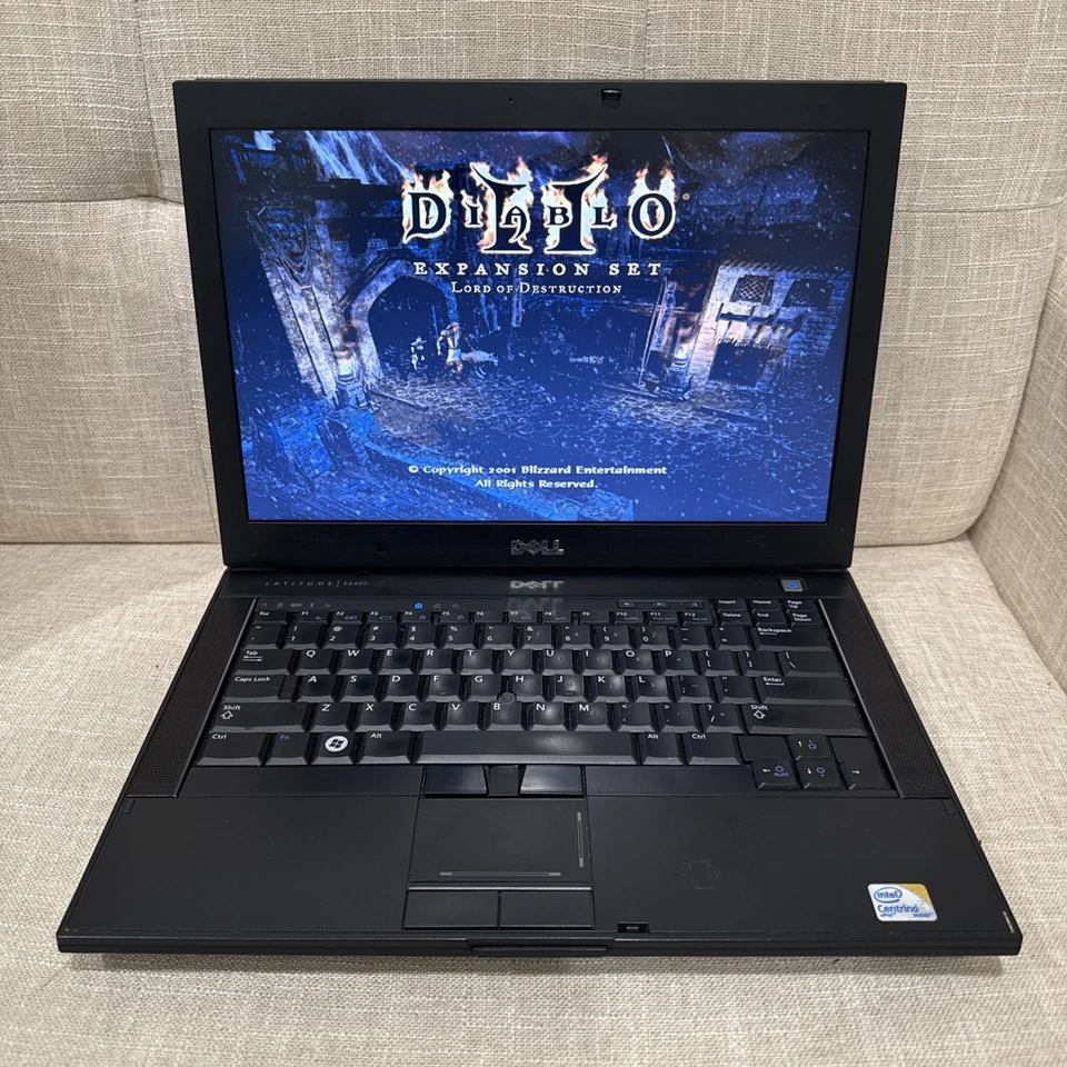 Dell Latitude 14" Vintage Retro Gaming Laptop NVIDIA 2GHz 4GB RAM 60GB SSD Win 7 - Image 4 of 4