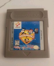 Animaniacs Nintendo Game Boy Authentic Tested & Working Original Grey Cart