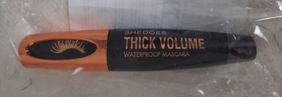 Mascara Waterproof Shedoes  schwarz