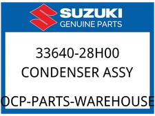 Suzuki OEM Part 33640-28H00 CONDENSER ASSY