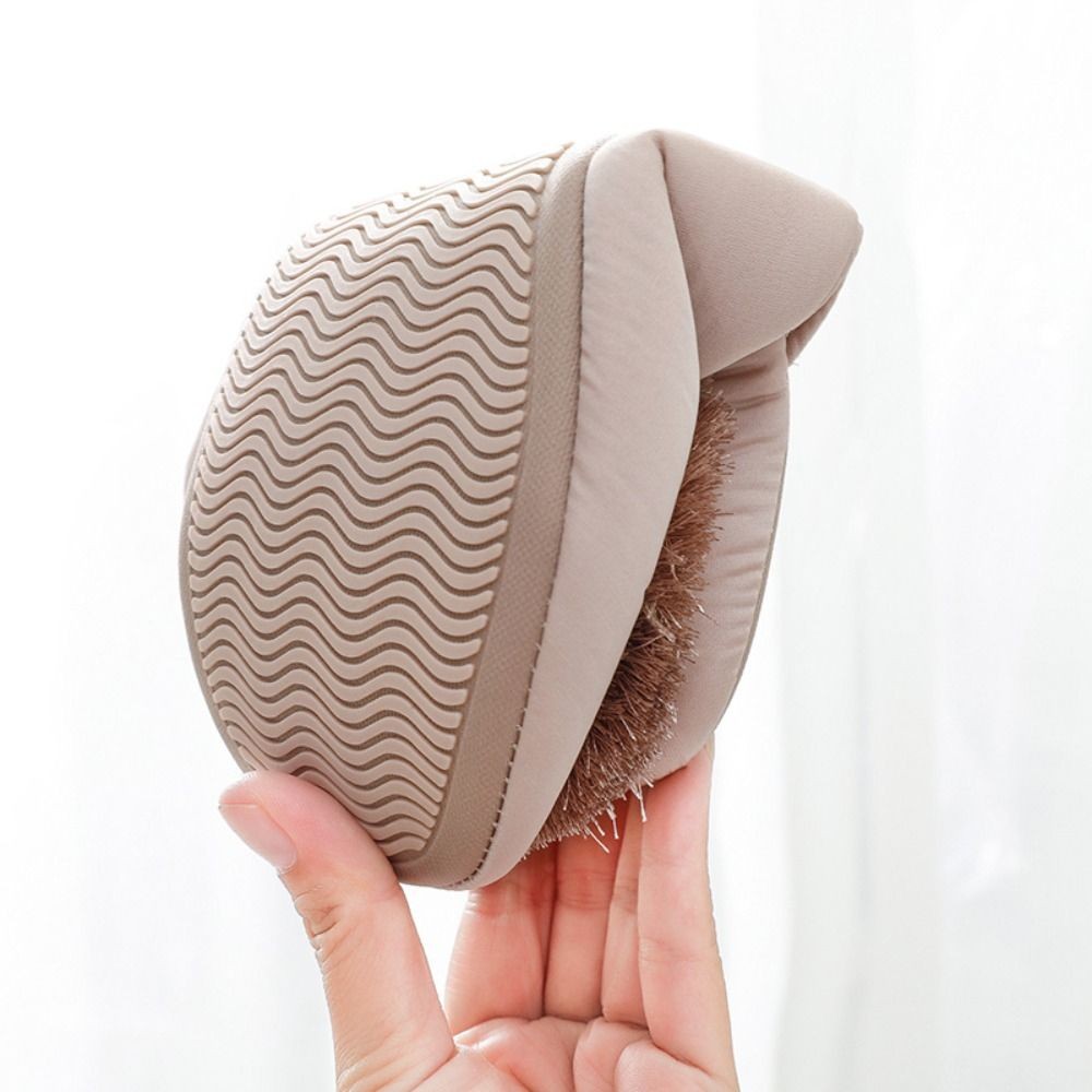 APL Con Palla Peluche Scarpe Piatte Mantieni Calde Scarpe Casa Per Donna