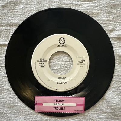 Coldplay 45 Yellow / Trouble