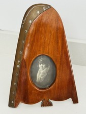WW1 Propeller Tip Photo Frame Antique Wood Aircraft Trench Art RFC RAF Militaria