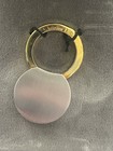 Christian Dior Vintage Gold Silver Tone Keychain with Original Box — photo 2