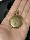 Wonder Antique Gold Filled Elgin Fahys Case Hinge Hunter Pocket Watch, RUNNING!