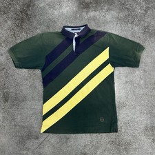 Vintage Tommy Hilfiger Polo Men  s Forest Green XL Sailing Gear Color Block Y2K