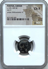 PONTUS, AMISUS c.125-100 BC -AE DICHALKON MITHRADATES VI - NGC CH F - FREE SHIP! — photo 1