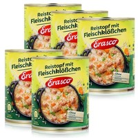 Erasco Reistopf Mit FleischklößChen 800G Fertigessen (5Er Pack)