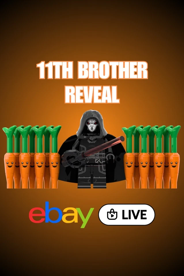 11th Brother Reveal - Individuell bedruckte Minifiguren & Teile🥕