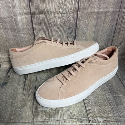 Common Projects Achilles Suede Sneaker Blush EUR 44 UK 10 Neu Herrenschuhe