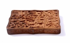 Chinese Wood Carving In Antique Chinese Boxes for sale | eBay