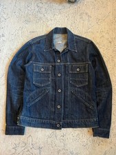 American Rag AR321 Cone Mills Raw Denim Jacket USA Made Size M MSRP $400