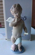 Lladro Porcelain Figurine  Cupid 6311 with Bo...